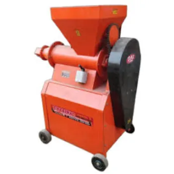 Fully Customized  Cow Dung Log Making Machine